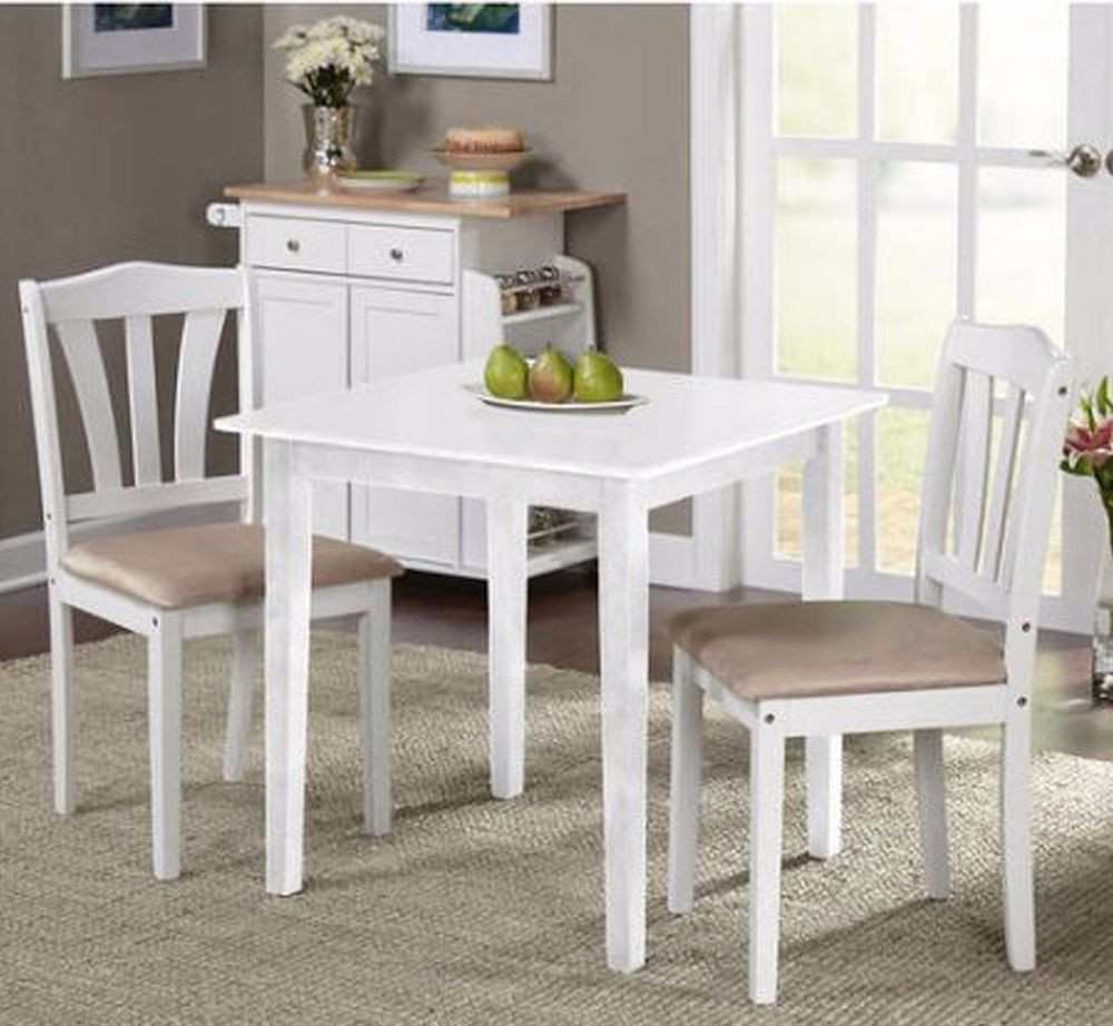 Small Kitchen Table And Chairs
 Small Kitchen Table Sets Nook Dining and Chairs 2 Bistro