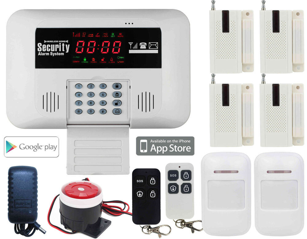 Smart Home Security System DIY
 K24 Android APP GSM Wireless Wired Smart DIY Home Security