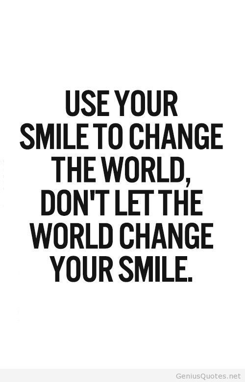 Smile Motivational Quotes
 10 inspirational quotes to start off your day with