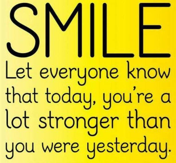 Smile Motivational Quotes
 Smile Quotes Stronger Quotes