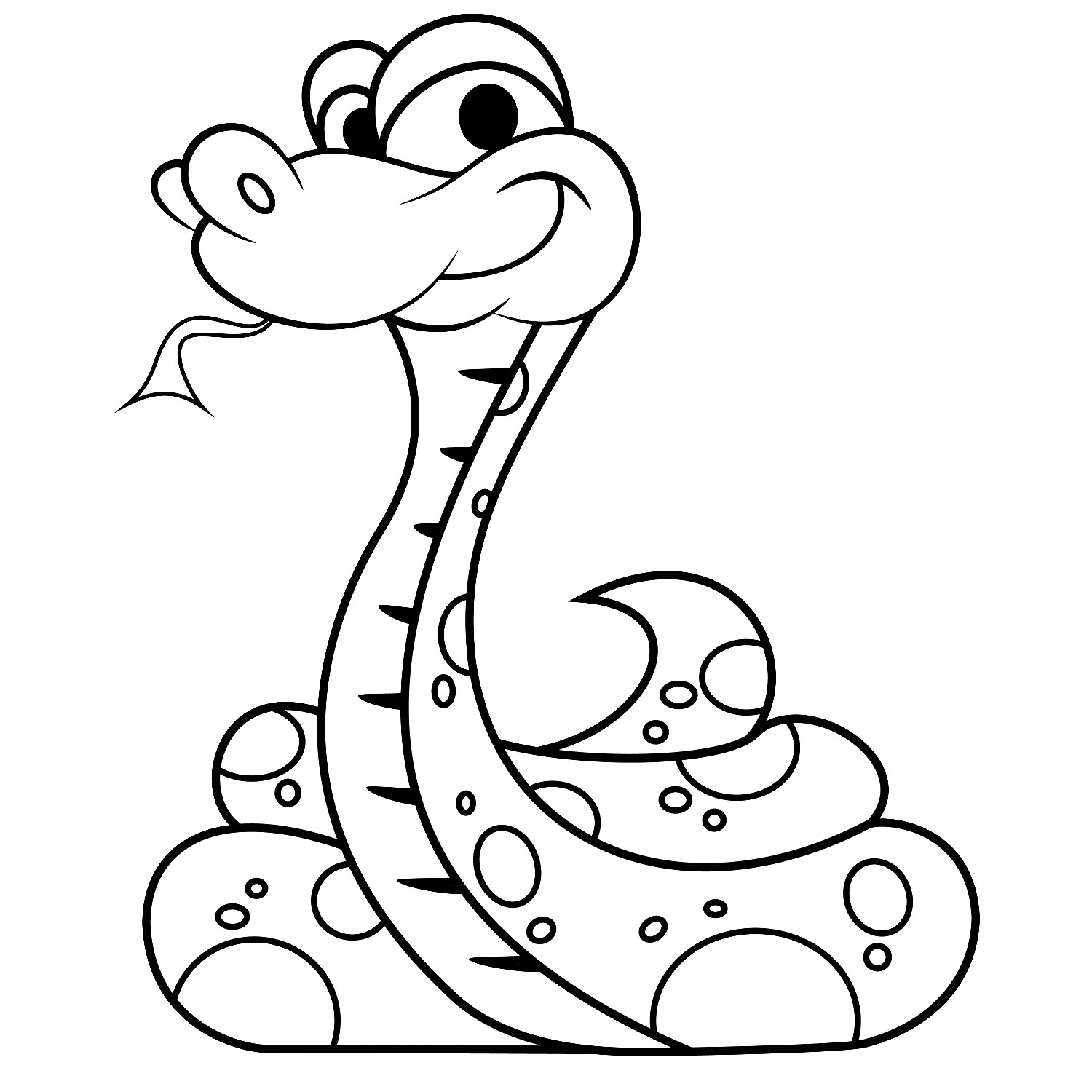 Snake Coloring Pages Printable
 Coloring Pages Snakes Coloring Pages Free and Printable