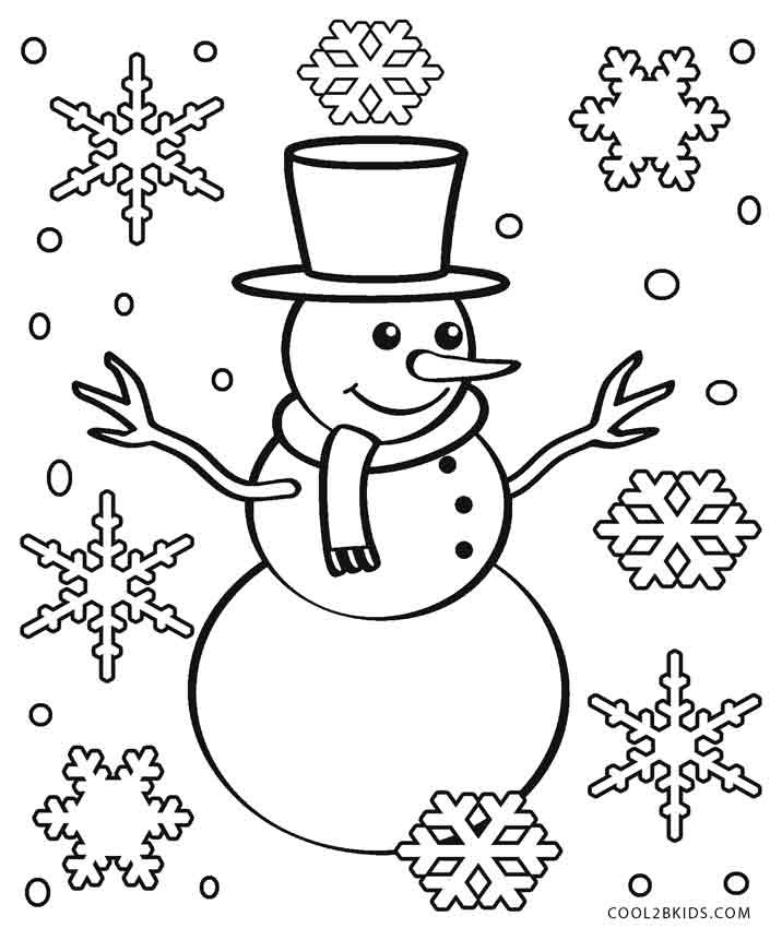 Snowflake Coloring Pages Printable
 Printable Snowflake Coloring Pages For Kids