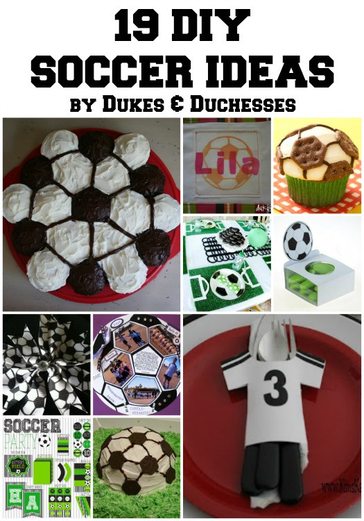 Soccer Gift Ideas For Boys
 19 DIY Soccer Ideas Dukes and Duchesses
