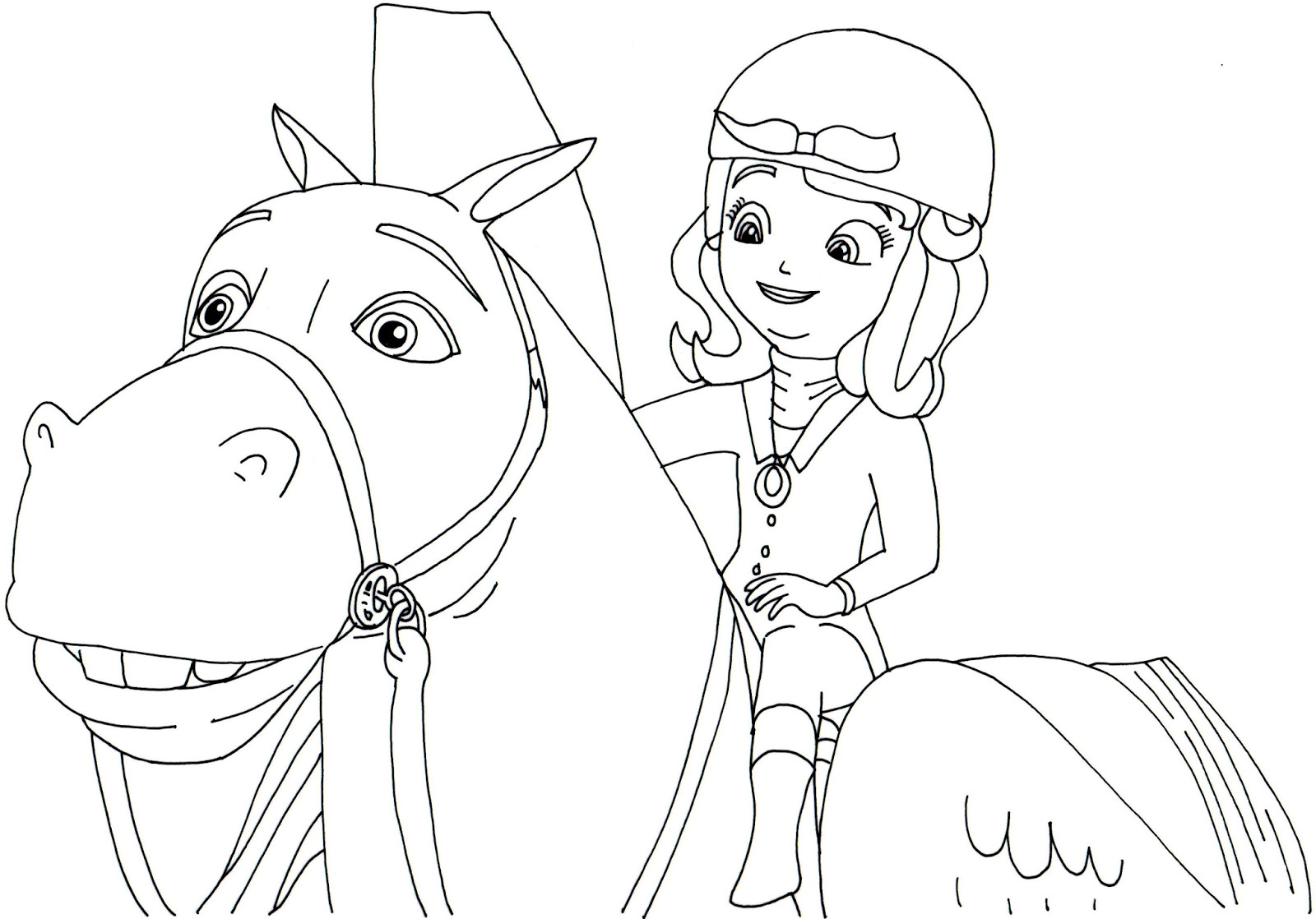 Sofia The First Coloring Pages
 Sofia Coloring Pages Bestofcoloring