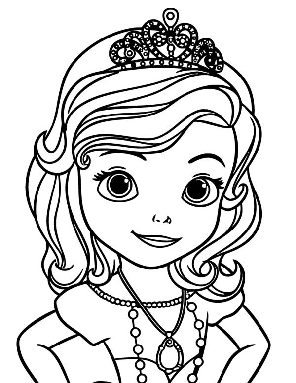 Sofia The First Coloring Pages
 Sofia the First Coloring Pages