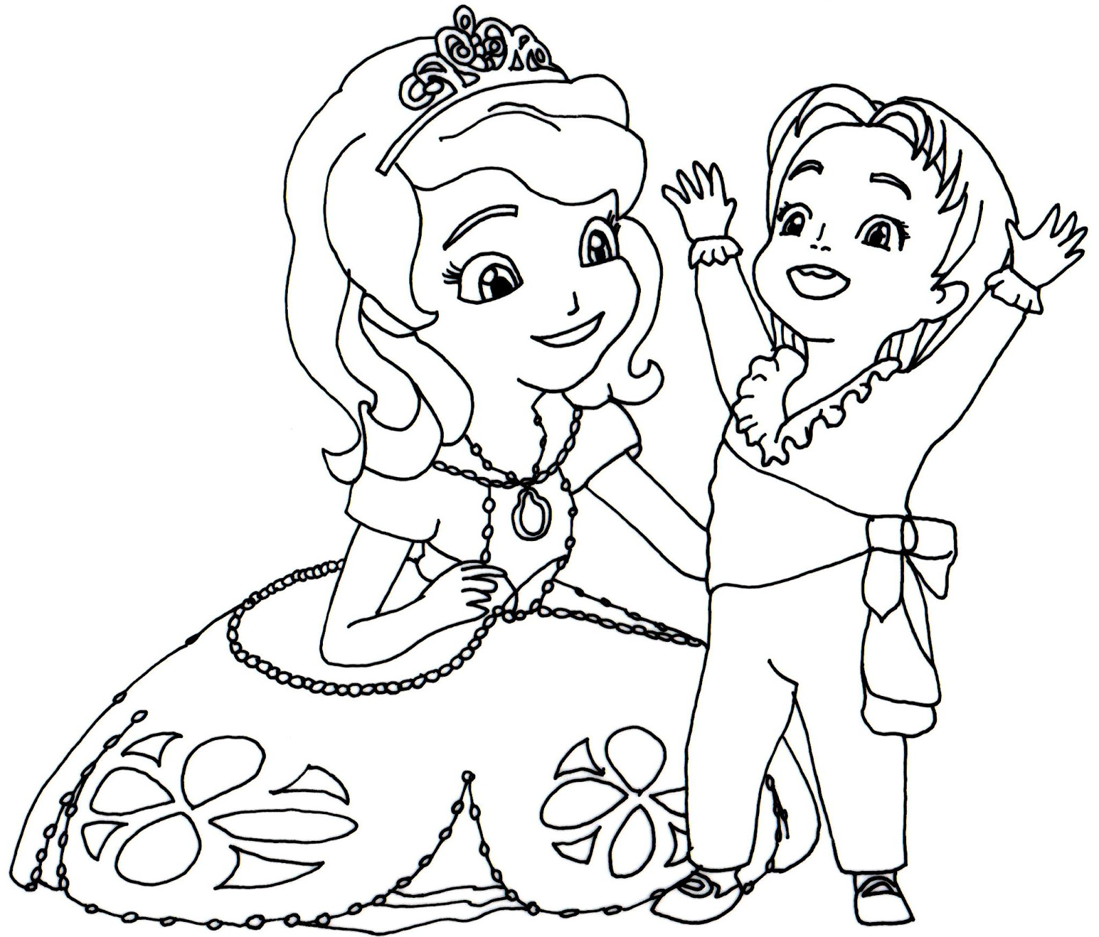 Sofia The First Coloring Pages
 Sofia The First Coloring Pages April 2014