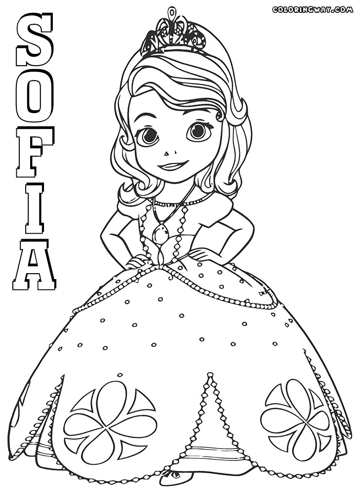 Sofia The First Coloring Pages
 Sofia The First Coloring Pages AZ Coloring Pages