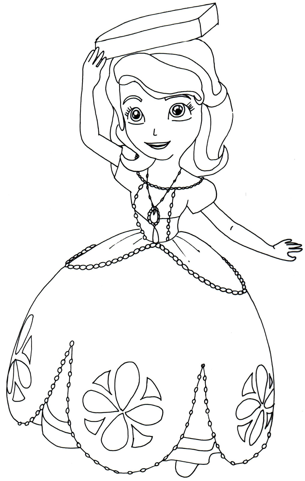 Sofia The First Printable Coloring Pages
 Sofia The First Coloring Pages April 2014