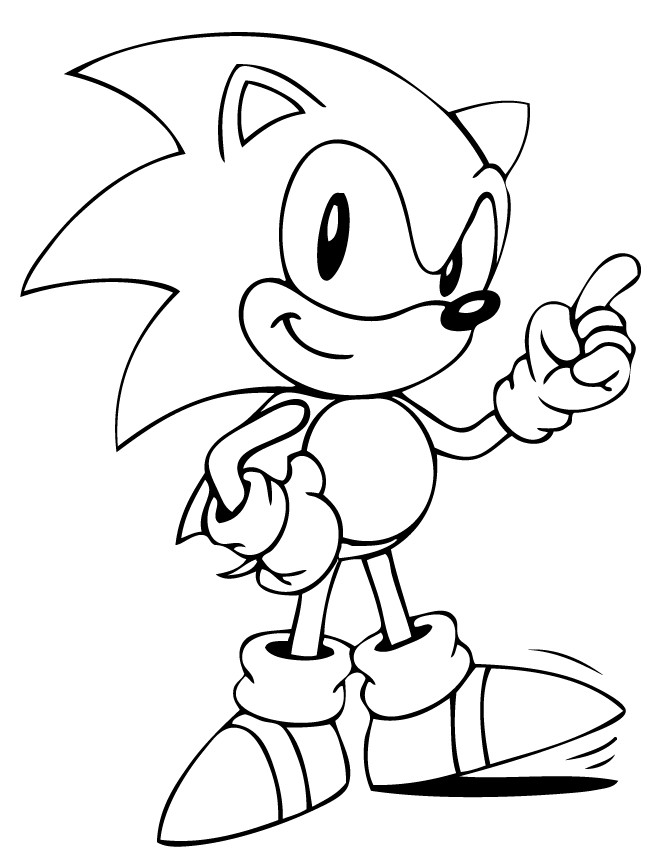 Sonic Coloring Pages Printable
 Super Sonic Coloring Pages Coloring Home