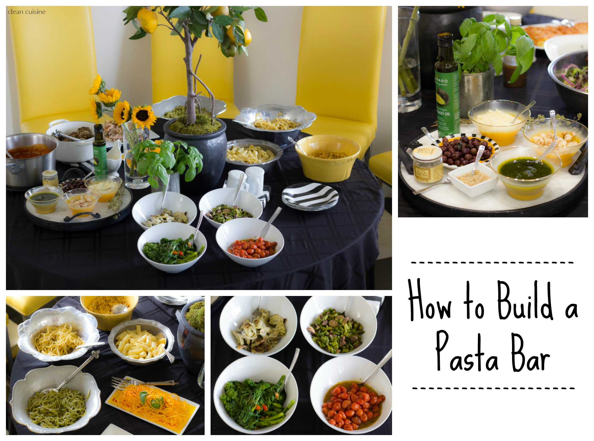 Spaghetti Dinner Party Ideas
 Clean Food Dinner Party Idea How to Do a Pasta Bar