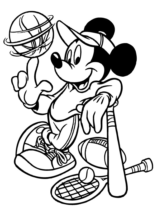 Sports Coloring Pages Printable
 Alfa img Showing Sports Coloring Pages Goofy