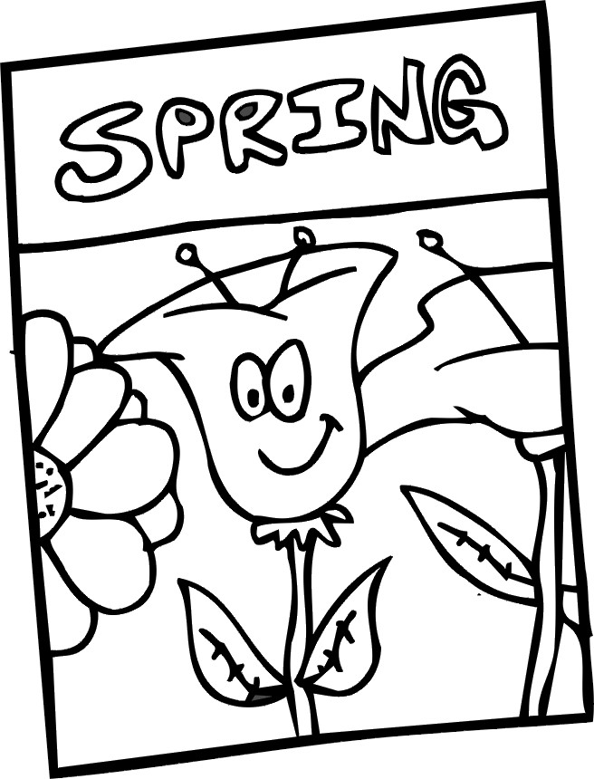 Spring Coloring Pages Boys
 Spring Coloring Pages Page Spring Coloring Pages For Boys