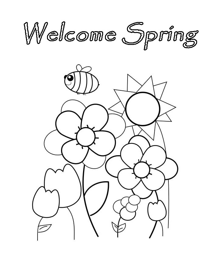 Spring Coloring Pages Boys
 Spring coloring pages boy catching butterfly ColoringStar