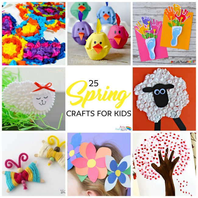 Spring Crafts For Toddlers
 Easy Spring Crafts for Kids