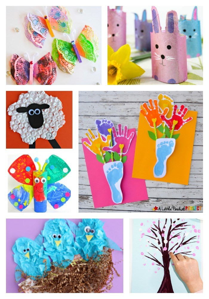 Spring Crafts For Toddlers
 Easy Spring Crafts for Kids Arty Crafty Kids