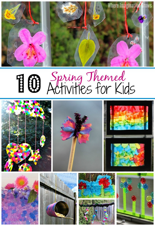 Spring Ideas For Toddlers
 10 Easy Spring Crafts & Activities for Kids Where