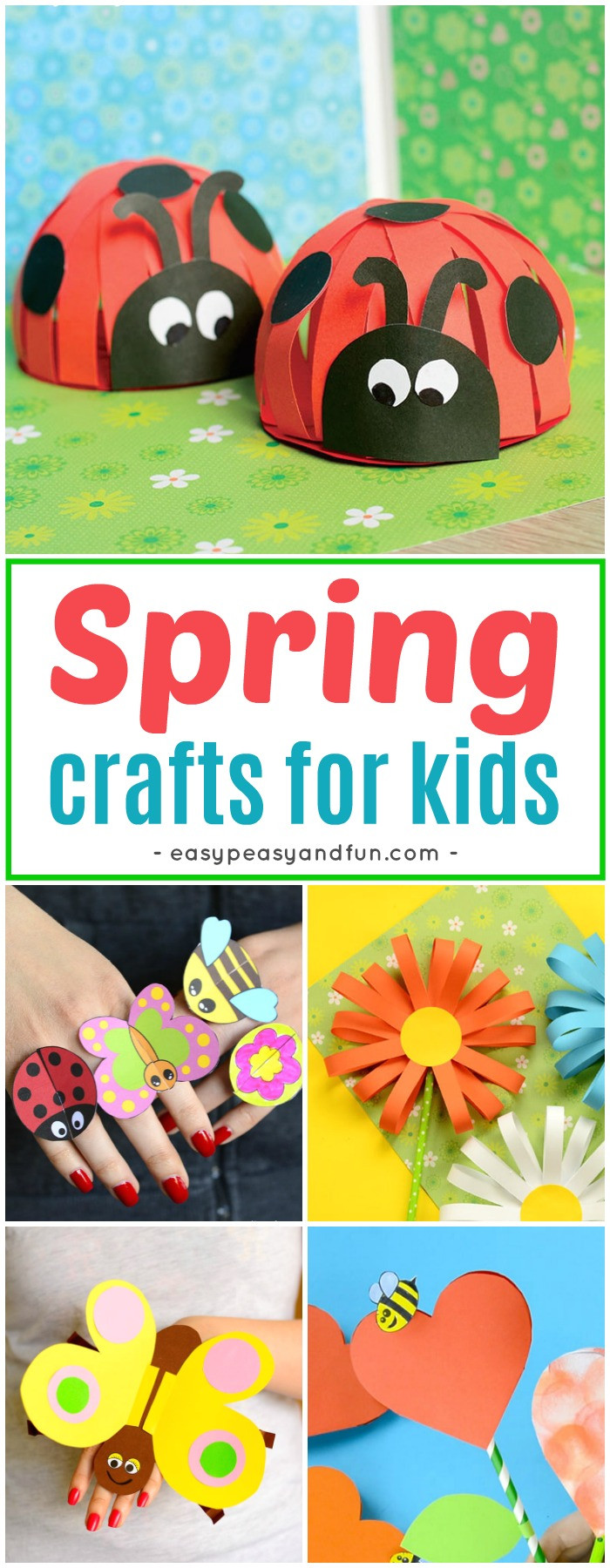 Spring Ideas For Toddlers
 Spring Crafts for Kids Art and Craft Project Ideas for