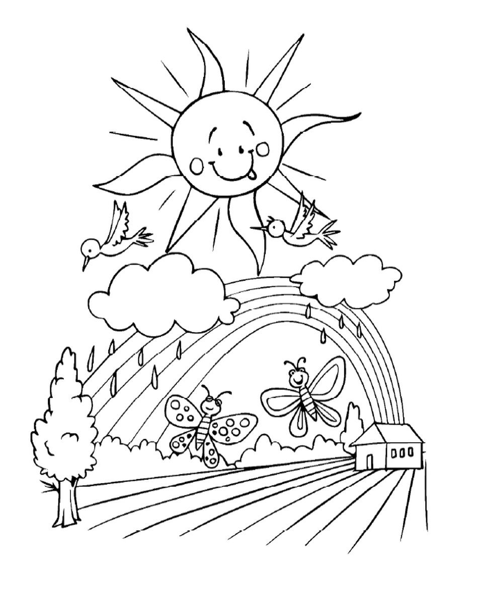 Spring Toddler Coloring Pages
 307 Free Printable Spring Coloring Sheets for Kids