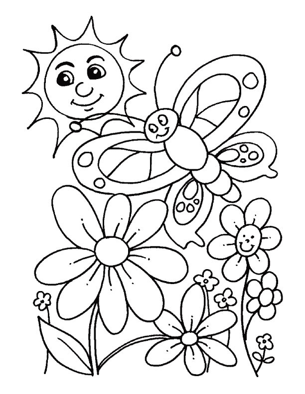 Spring Toddler Coloring Pages
 Spring Coloring Pages 2019 Best Cool Funny