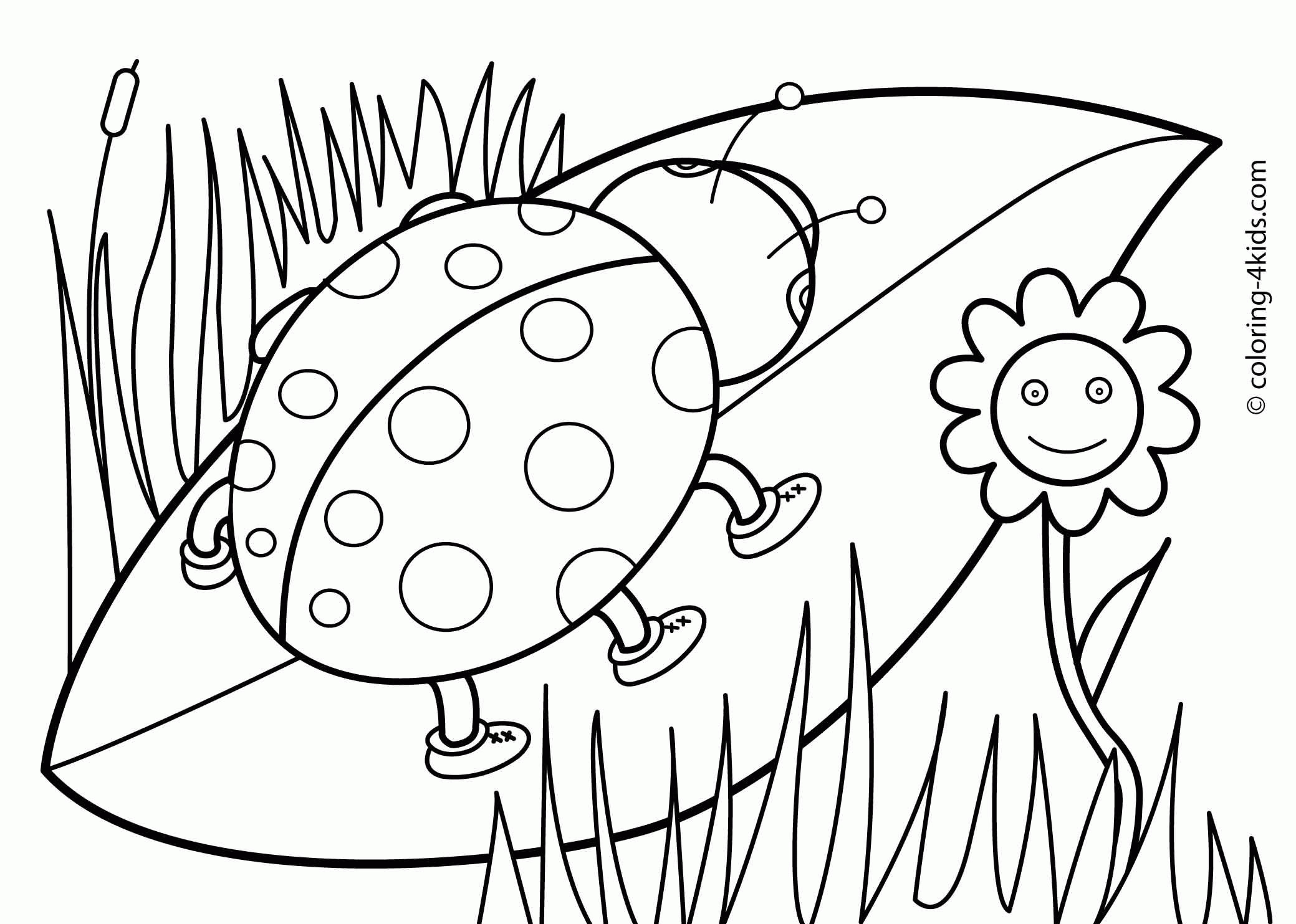 Spring Toddler Coloring Pages
 Spring Coloring Pages Toddlers Coloring Home