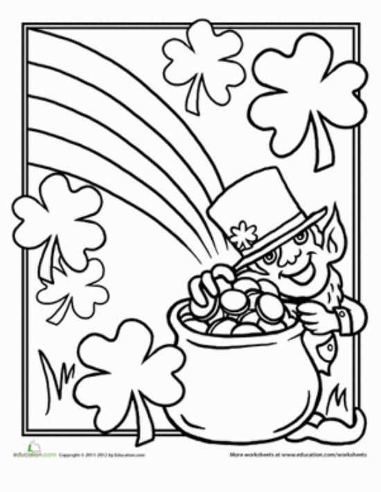 St Patricks Coloring Pages
 12 St Patrick’s Day Printable Coloring Pages for Adults