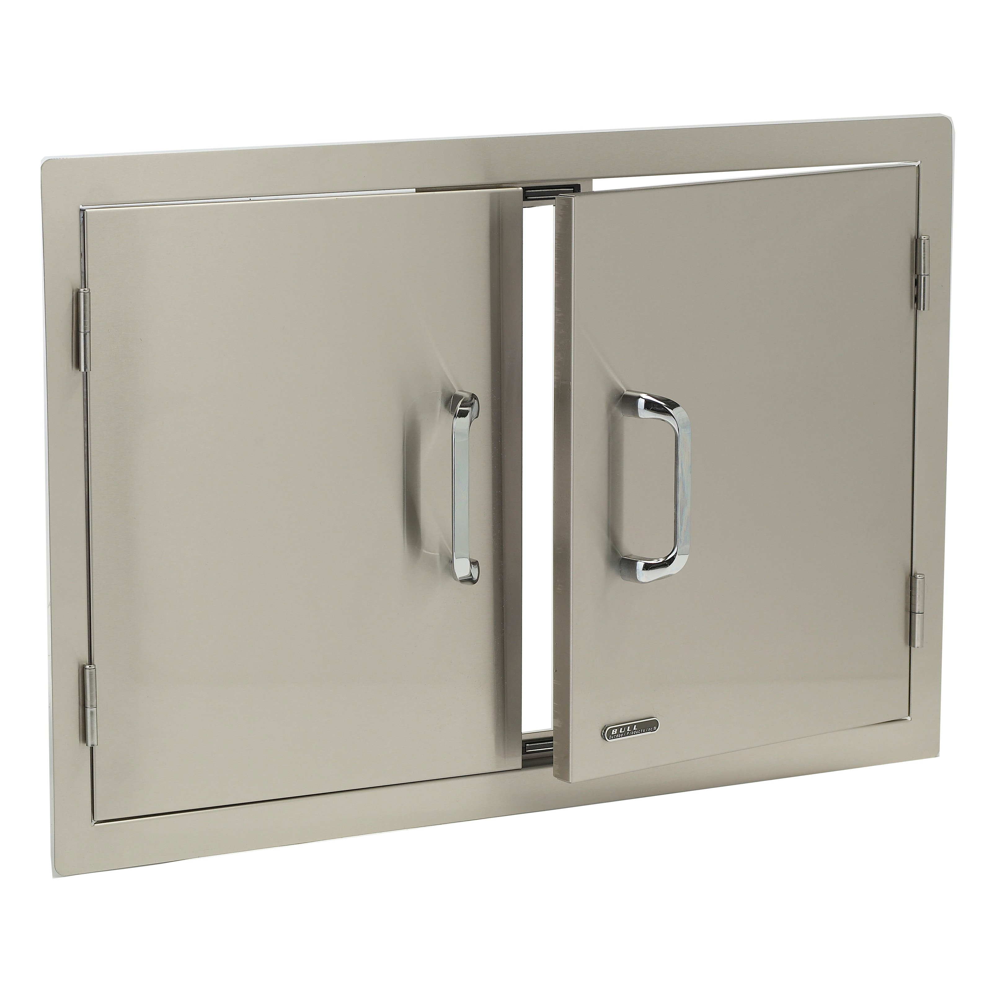 Stainless Steel Doors For Outdoor Kitchen
 Bull Stainless Steel Double Door Outdoor Kitchens at