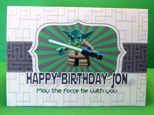 Star Wars Birthday Card Printable Free
 Printable Star Wars birthday card