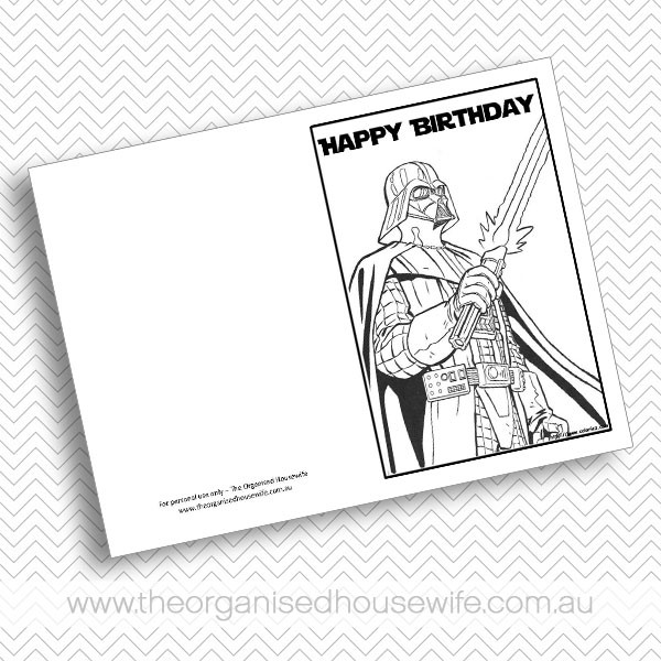 Star Wars Birthday Card Printable Free
 Star Wars Birthday Card