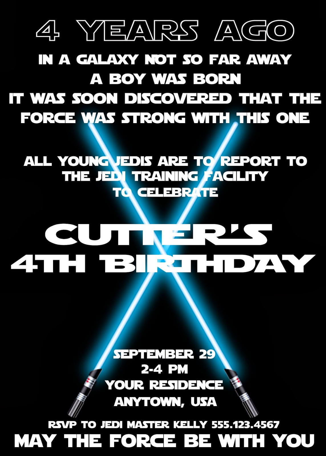 Star Wars Birthday Party Invitation
 Plan an Amazing Star Wars Birthday Party