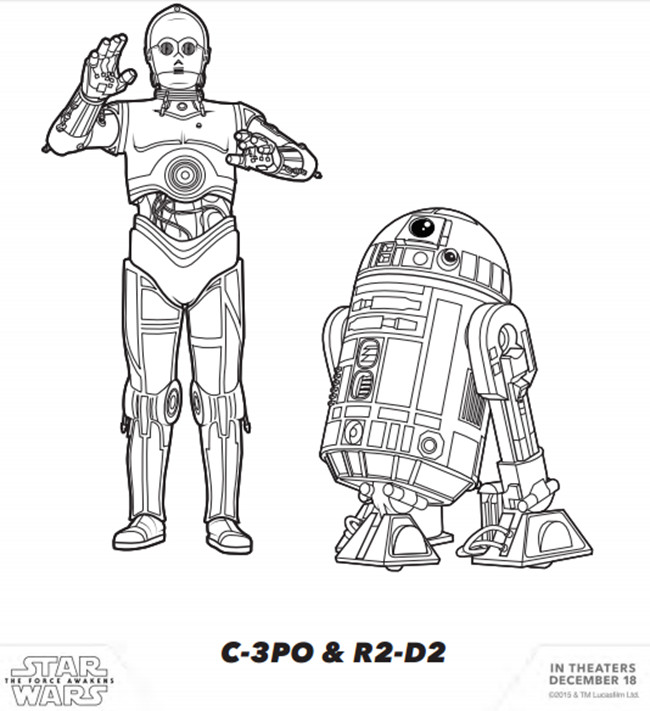 Star Wars Printables Coloring Pages
 Star Wars Free Printable Coloring Pages for Adults & Kids