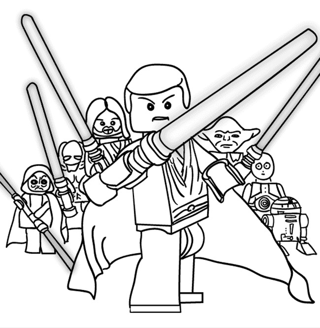 Star Wars Printables Coloring Pages
 Star Wars Free Printable Coloring Pages for Adults & Kids
