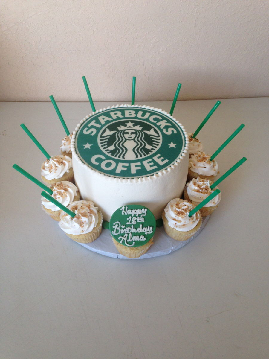 Starbucks Birthday Cake
 Starbucks Birthday Cake CakeCentral