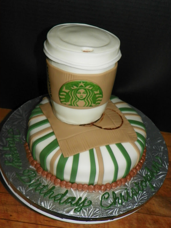 Starbucks Birthday Cake
 Plumeria Cake Studio Starbucks Cup Birthday Cake