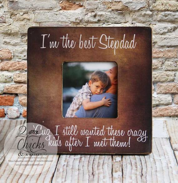 Step Father Gift Ideas
 Step Father Picture Frame Best Step Dad Father s Day