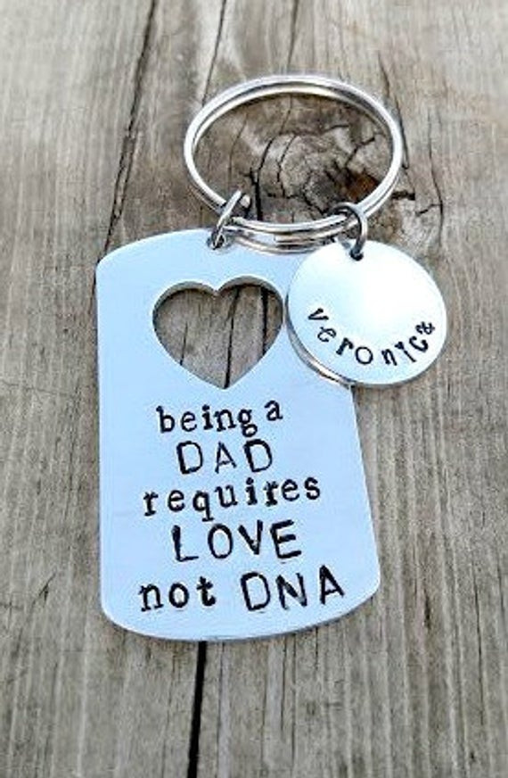 Step Father Gift Ideas
 Personalised keyrings for step dad birthday ideas best t