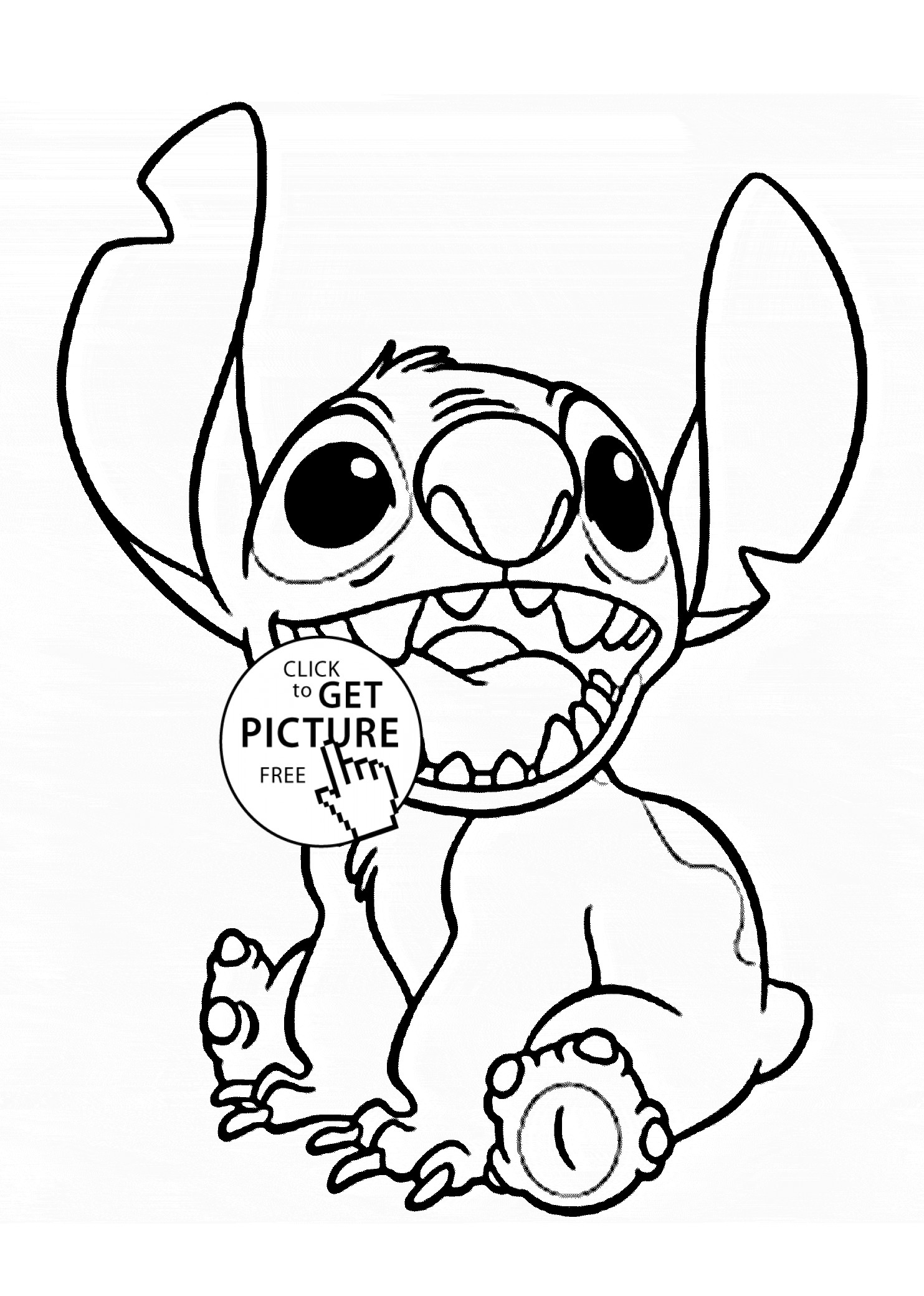 Stitch Coloring Pages To Print
 Stitch coloring pages for kids printable free