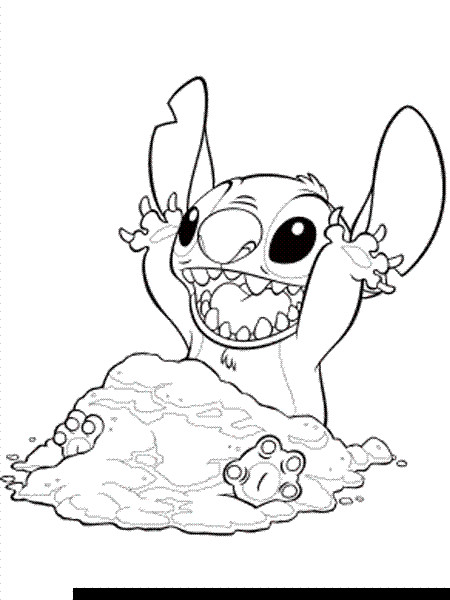 Stitch Coloring Pages To Print
 Lilo Stitch Coloring Pages