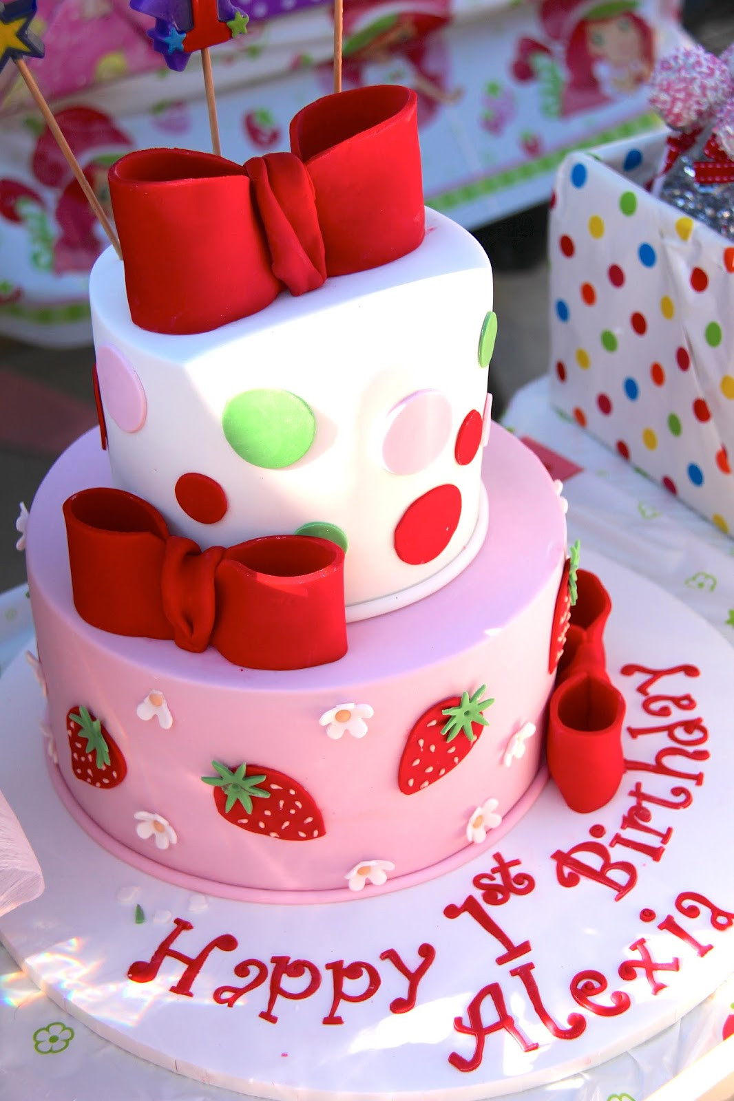 Strawberry Birthday Cake Ideas
 Party Ideas Strawberry Shortcake Themed Birthday and DIY