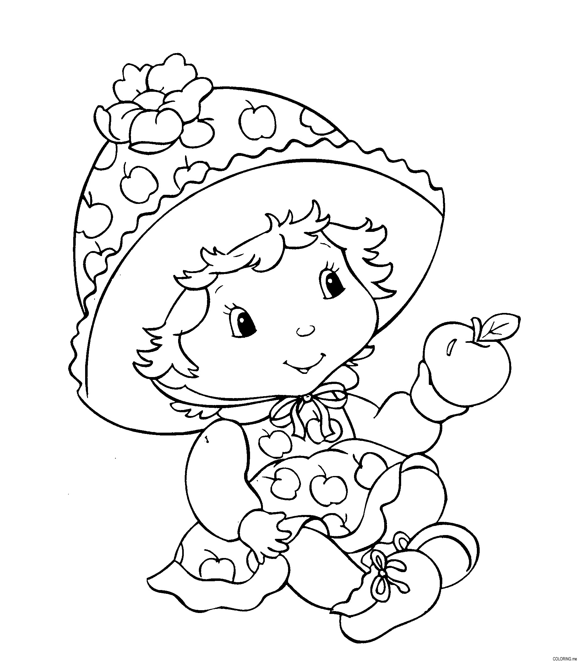 Strawberry Shortcake Boys Coloring Pages
 Free Printable Strawberry Shortcake Coloring Pages For Kids
