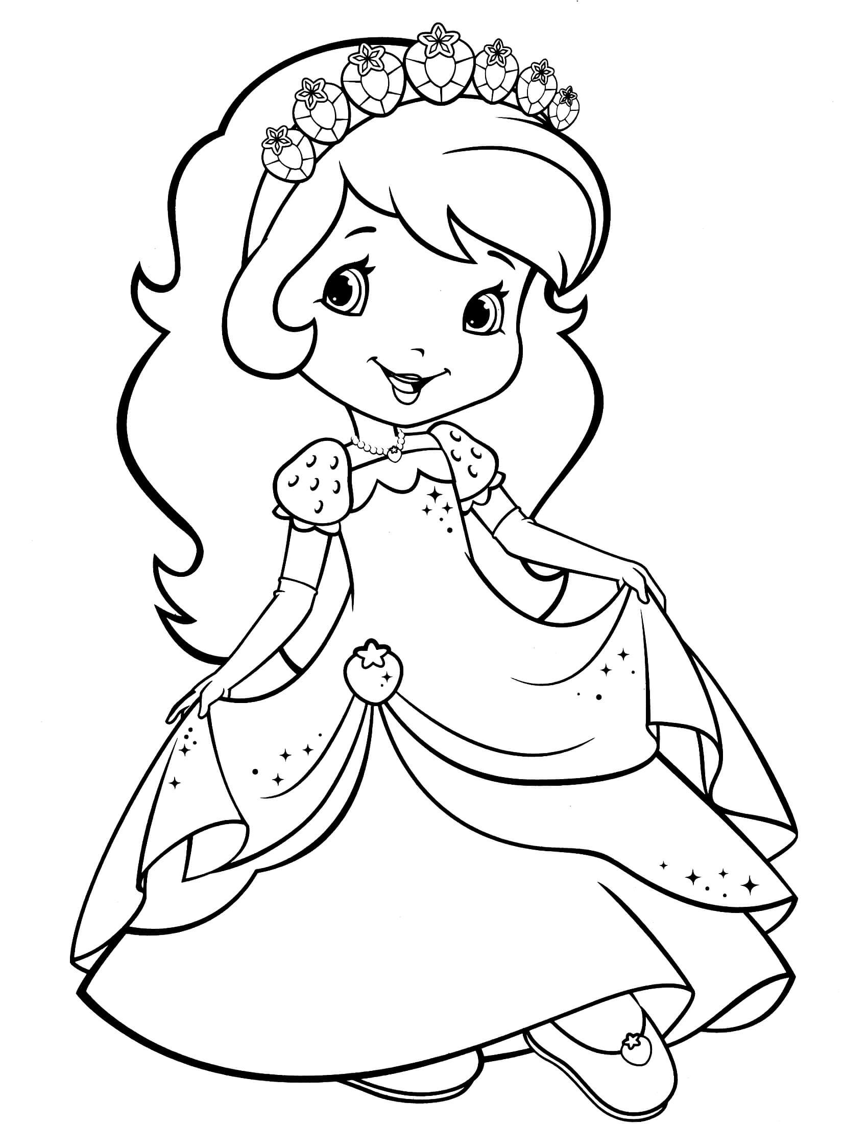 Strawberry Shortcake Boys Coloring Pages
 strawberry shortcake coloring page