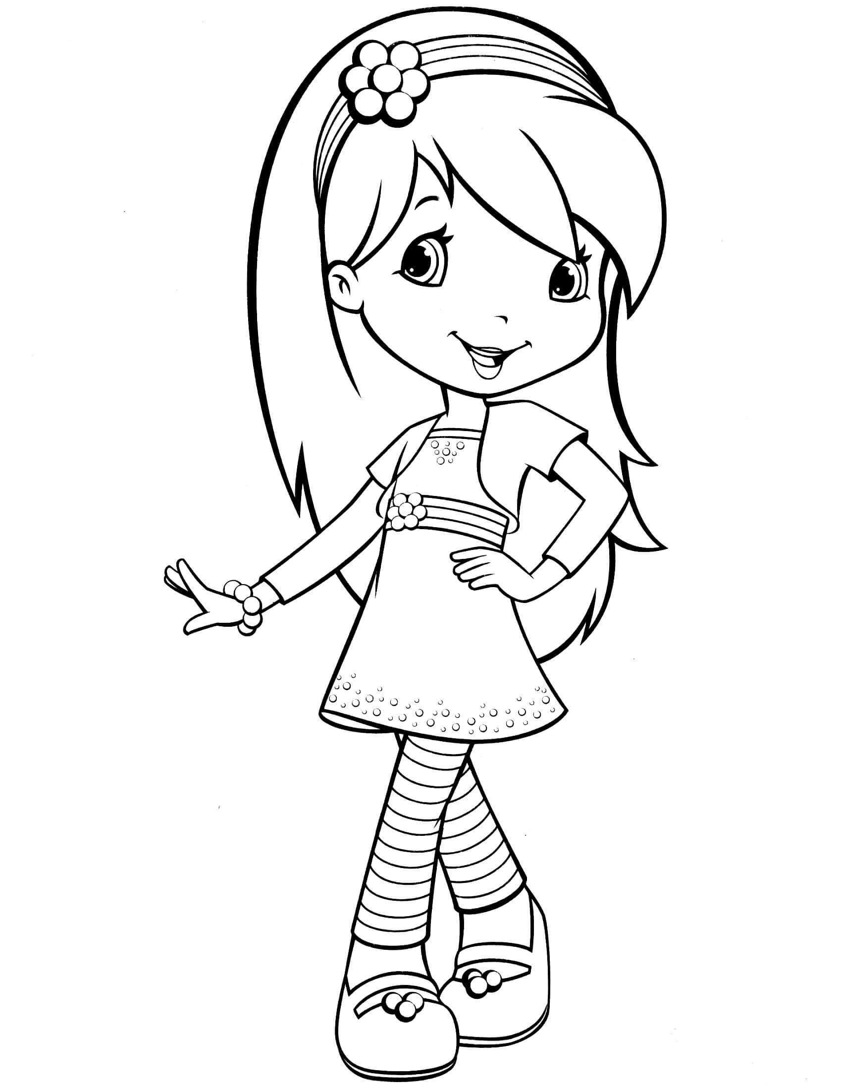 Strawberry Shortcake Boys Coloring Pages
 strawberry shortcake coloring page