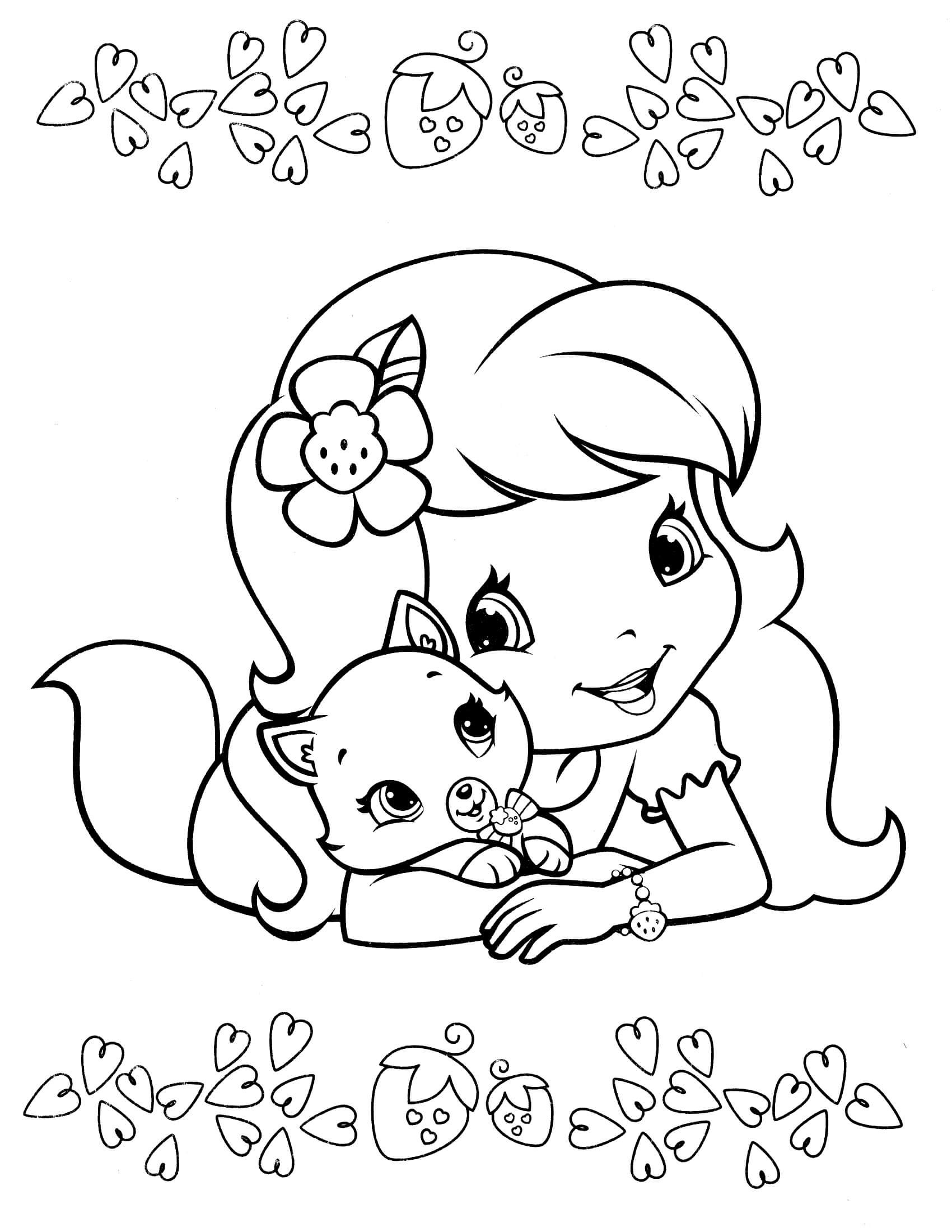 Strawberry Shortcake Boys Coloring Pages
 strawberry shortcake coloring page