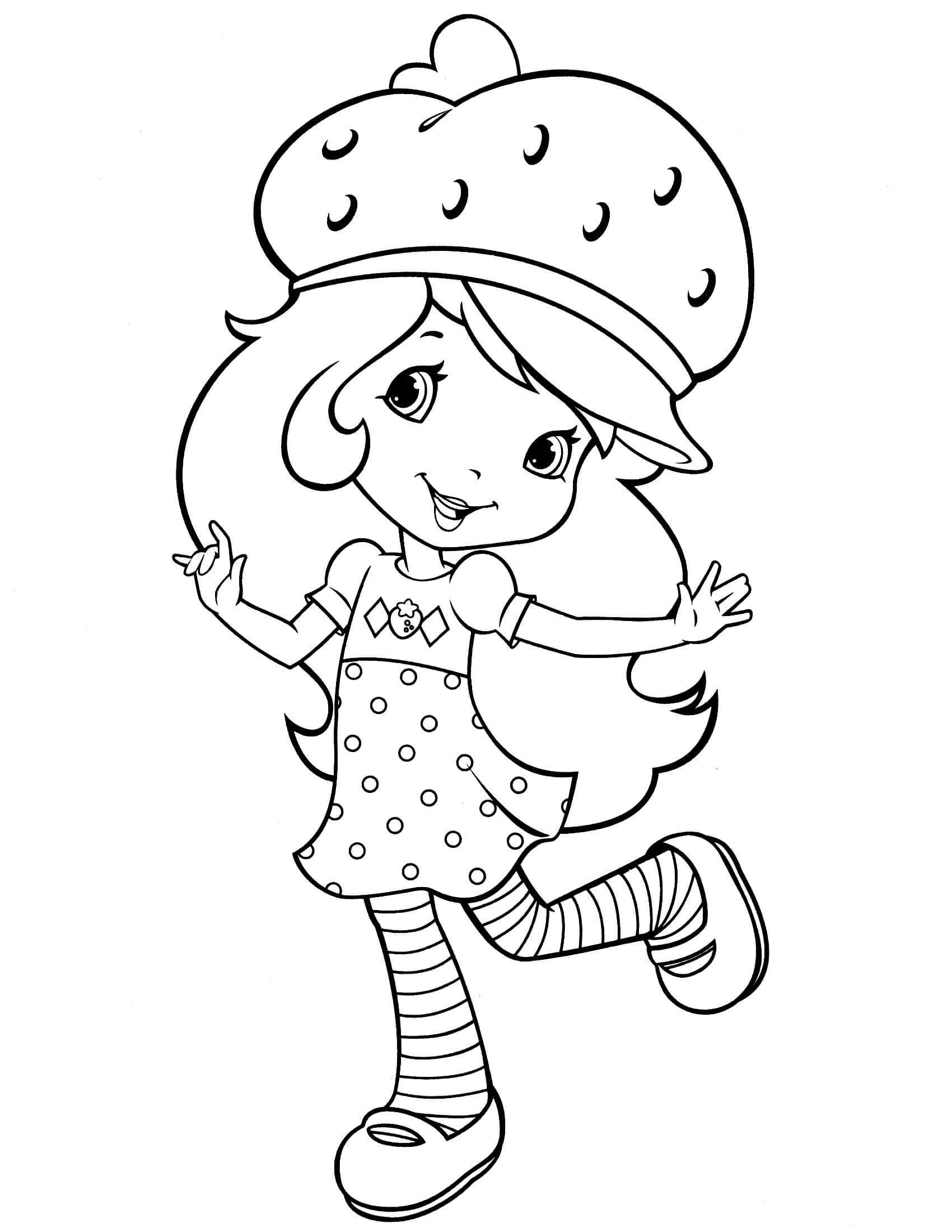 Strawberry Shortcake Boys Coloring Pages
 Strawberry Shortcake 43 – Coloringcolor