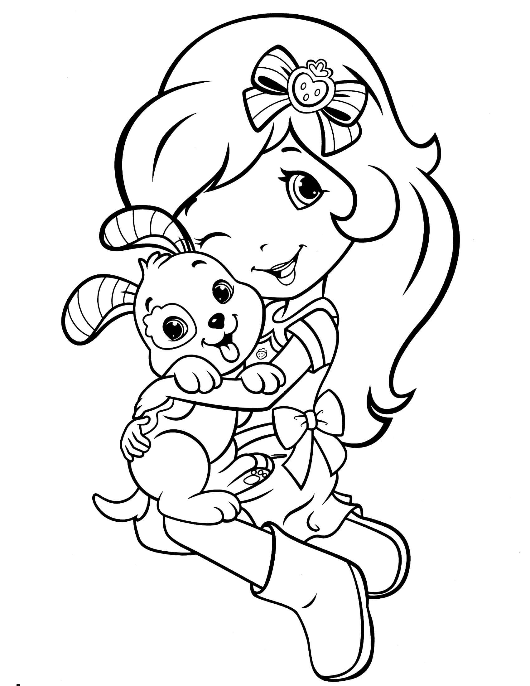 Strawberry Shortcake Boys Coloring Pages
 strawberry shortcake coloring page