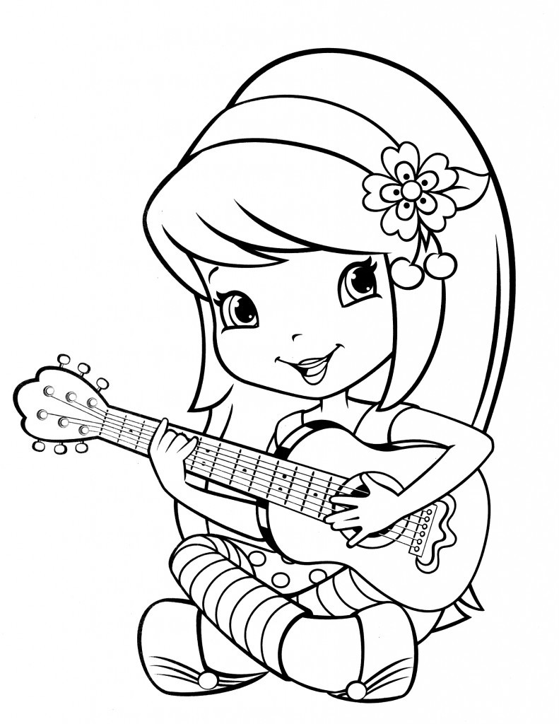 Strawberry Shortcake Boys Coloring Pages
 Strawberry Shortcake Coloring Pages