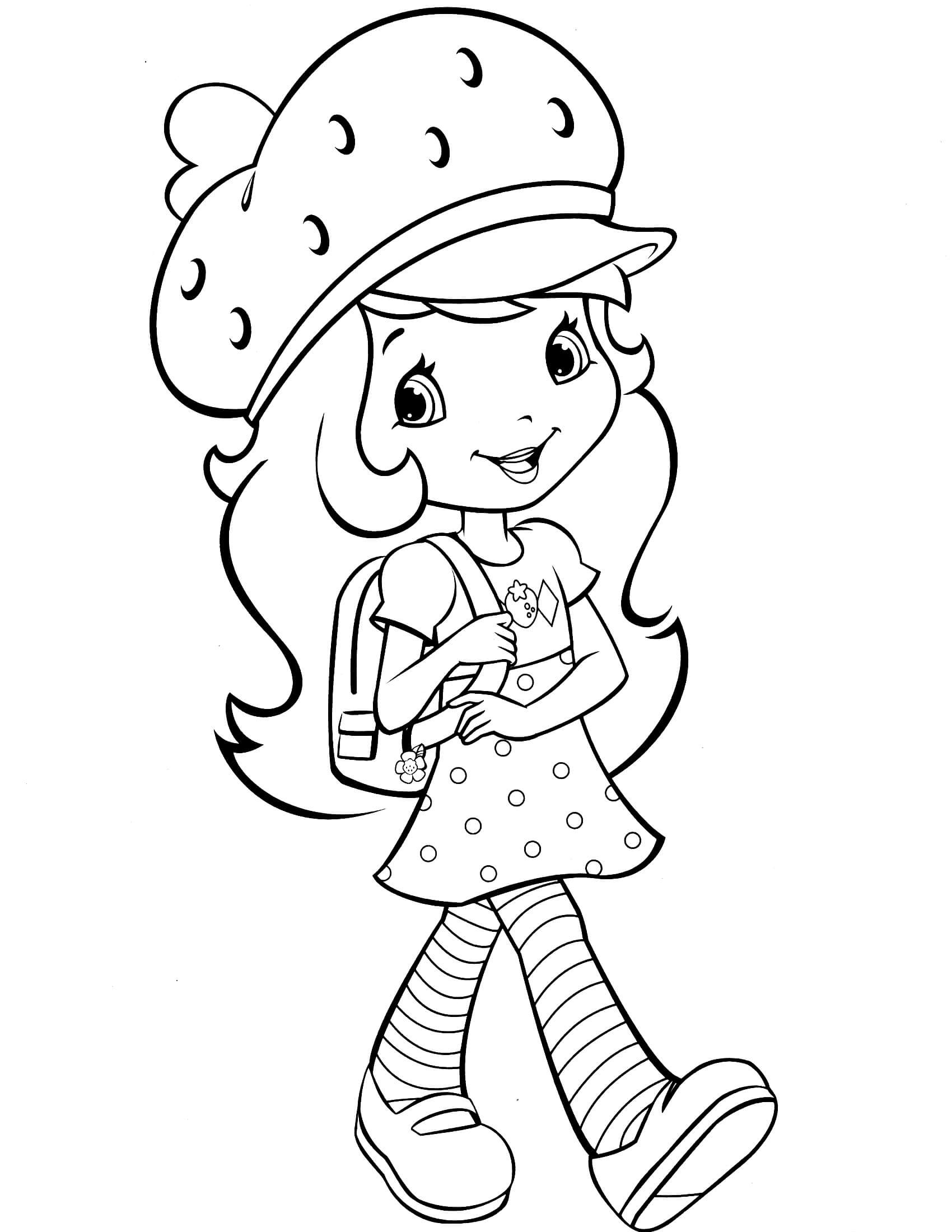 Strawberry Shortcake Boys Coloring Pages
 Strawberry Shortcake 25 Coloringcolor