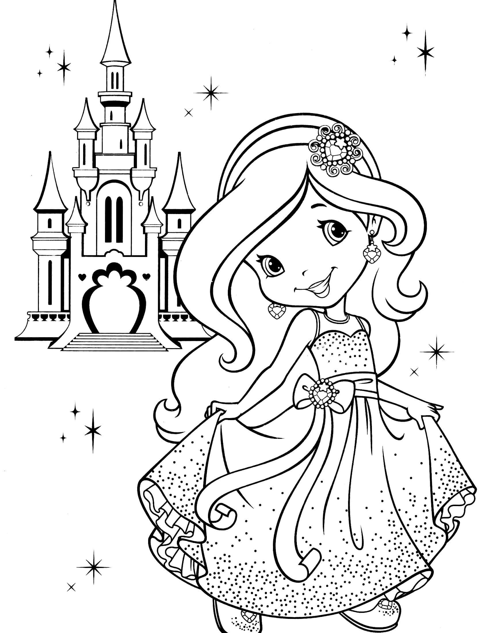 Strawberry Shortcake Boys Coloring Pages
 Strawberry Shortcake 9 Coloringcolor