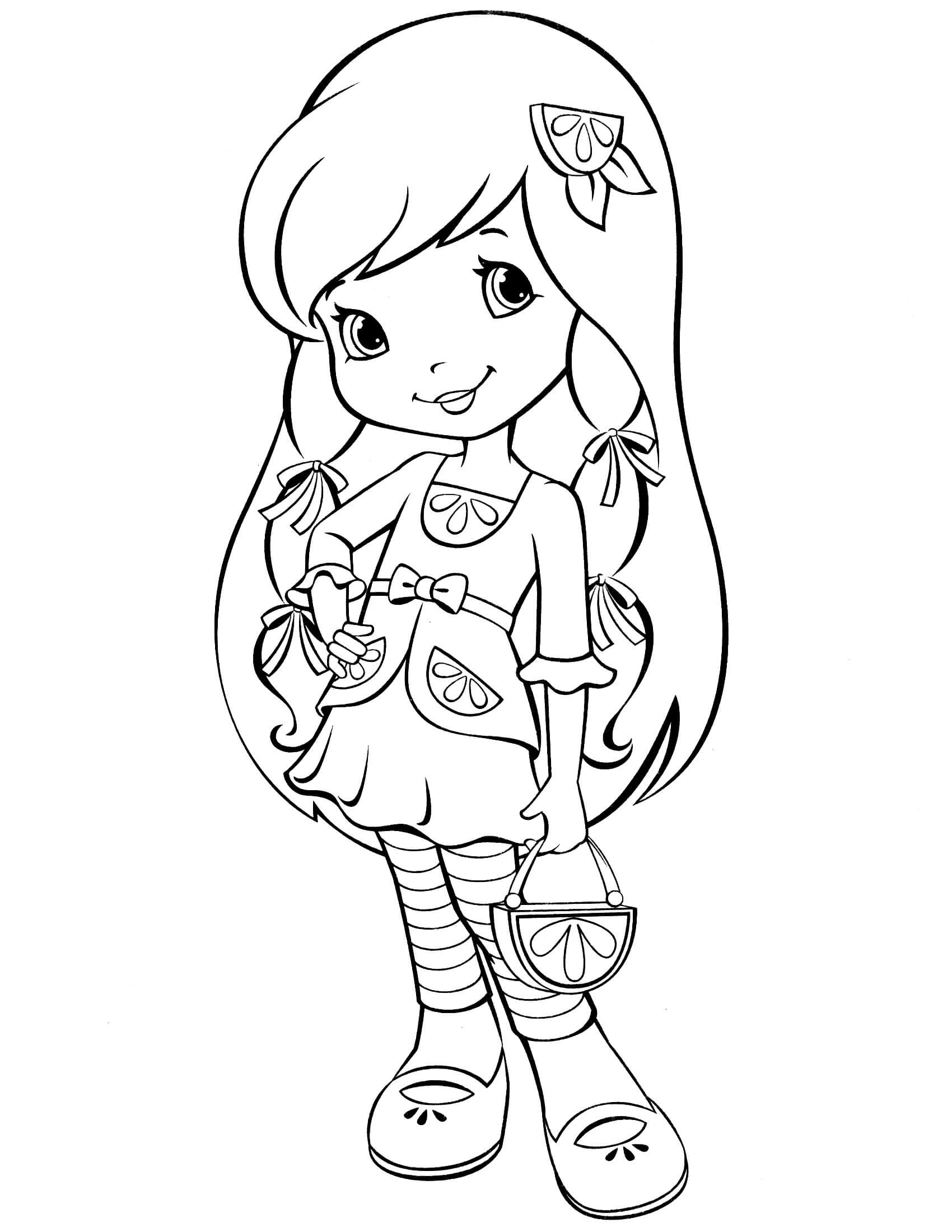 Strawberry Shortcake Boys Coloring Pages
 Strawberry Shortcake 6 Coloringcolor