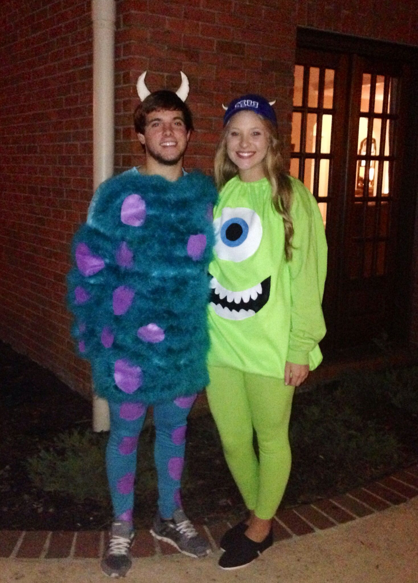 Sully DIY Costume
 Mike and Sully DIY halloween costumes crafty