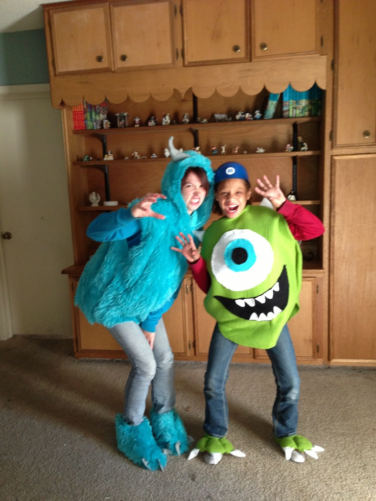 Sully DIY Costume
 The 25 best Mike and sully costume ideas on Pinterest